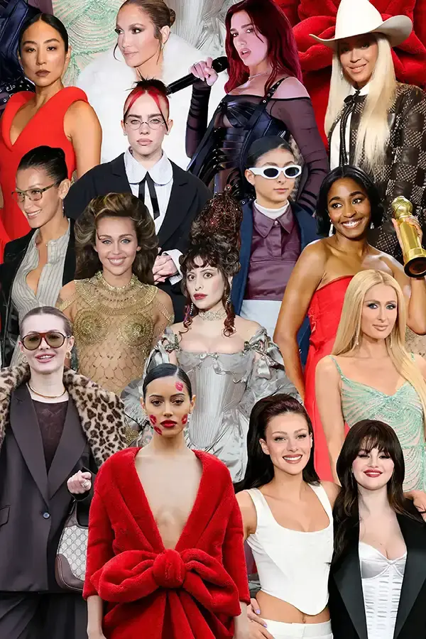 women's fashion collage